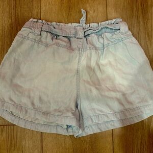 Cloth & Stone High Waist Light Blue Shorts